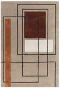 Reef Rug RF20 Outline Terracotta - 120X170 image