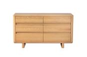 Rowan 6 Drawer Wide Chest Oak image