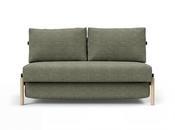 Selena 2 Seater Fabric Sofa Bed Olive Green image