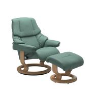 Stressless Reno Aqua Green Medium Recliner image