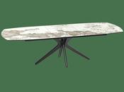 Vancouver Extending Dining Table Calcatta Marble image