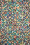 Vibrant VIB08 Teal Rug - 152X229 image