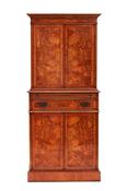 Vintage Walnut Wine Cabinet image