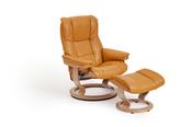 Mayfair Chair &amp; Stool Medium Cori Tan Leather