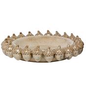 Acorn Cluster Ceramic Platter