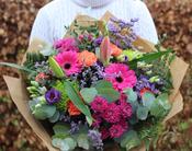 The vibrant bouquet