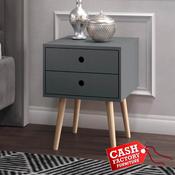 Options Midnight Scandia Bedside Locker