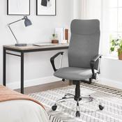 Song High Back Office Chair - Grey