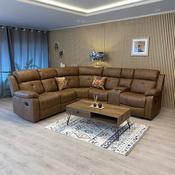Gilmore Corner Sofa - Brown image