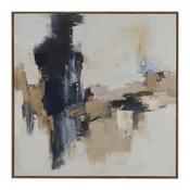 Catalina 80X80x3.8Cm Black/Natural