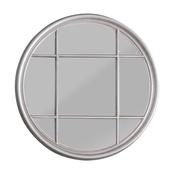 Eccleston Round Mirror Silver 1000X1000mm