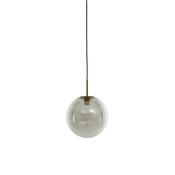 Hanging Lamp Ãƒëœ30 Cm Medina Antique Bronze+Glass Clear