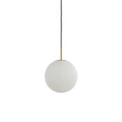 Hanging Lamp Ãƒëœ25 Cm Medina Antique Bronze+Glass Matt White