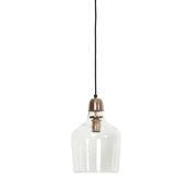 Hanging Lamp Ãƒëœ23x37 Cm Sage Glass Copper