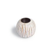 Matisse Round Candle Small 10X10x8.5Cm Cream