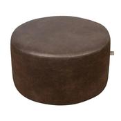 Ottoman Round Nanouk Dark Brown