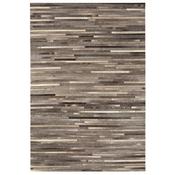 Gaucho Rug 160X230cm Dark Grey Stripe