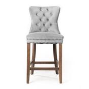 Casey Bar Stool Antique Leg Grey
