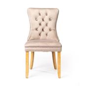 Casey Chair Natural Leg Mink