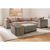 Beckham Ottoman And Coffee Table Set Mink image