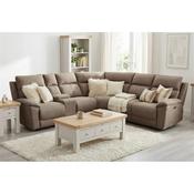 Braxton Armless Sectional Latte image