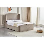Beau 4'6" Ottoman Bed Beige image