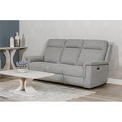 Bohola 3 Seater Electric Recliner Grey image