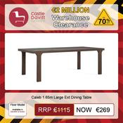 Caleb 1.65 Large Ext. Dining Table image