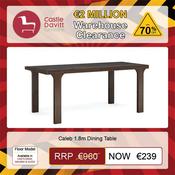 Caleb 1.8M Dining Table image