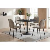 Caitlin Dining Table Round 1000 Black image