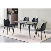 Caitlin Dining Table Rectangle 1600 Black image