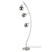 Ball 3 Light Chrome Floor Lamp