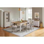 Detta Extending Dining Table 1.2-1.65 Taupe image