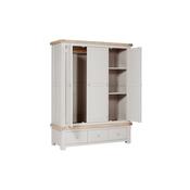 Detta Wardrobe 3 Door Taupe image