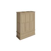 Derry Wardrobe 3 Door/2 Drawer Natural image