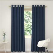 Alpaca Blackout Navy 90X90 Curtains image