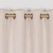 Elegance Velvet Sand 90X90 Curtains