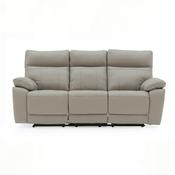Bordeaux 3 Seater Recliner Grey