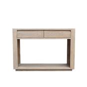 Frankfurt Console Table - Smoked Oak image