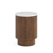 Isaac Side Table With Door