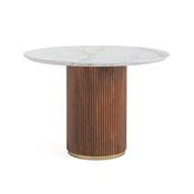 Isaac 1.2M Round Table Marble Top