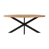 Valentino 1.8M Oval Dining Table