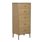Helly 5Dr Tall Chest Oak Natural image
