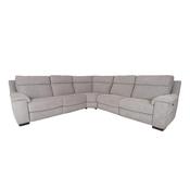Oasis Fabric Large Corner Unit 2 Powered Recliners (2.5El1u/C12/2.5Er1u)