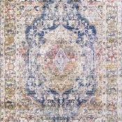 Boho Medallion Blue Rug 160X230cm