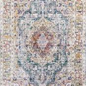 Boho Medallion Green Rug 80X150cm