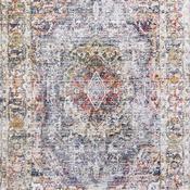 Boho Medallion Grey Rug 67X250cm