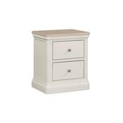 Hook Bedside Table 2 Drawer Cashmere image