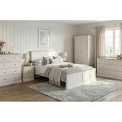 Hook Wardrobe 3 Door/2 Drawer Cashmere image