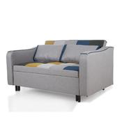 Clonmel Sofa Bed Yellow/Blue Patchwork image